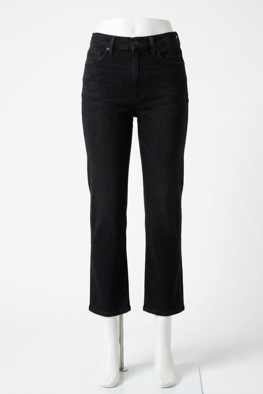 NEW PISTOLA charlie high rise classic straight jeans in dark midnight